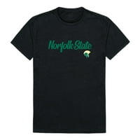 Норфолк държавен университет спартански сценарий тениска черно голяма