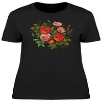 Цветя в тениска в ренесансовия стил жени -изображения от Shutterstock, женски малки