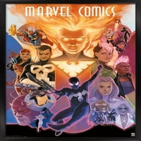 Marvel Comics - Marvel 80th Anniversary - Плакат за празнуване на стена, 22.375 34
