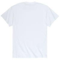 Уитни Хюстън - Снимка на градиент - Графична тениска с къс ръкав за мъже