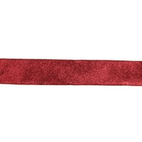 Искри и блясък червени твърди жични плавателни съдове лента 2.5 ярда
