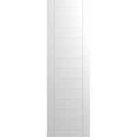 Екена Милуърк 15 в 72 з вярно Фит ПВЦ хоризонтална ламела рамкирани модерен стил фиксирани монтажни щори, бял
