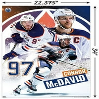 Edmonton Oilers - Connor McDavid Wall Poster, 22.375 34