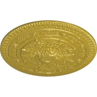 1 2 од 3 8 п Напле таван медальон, ръчно рисувано богато злато