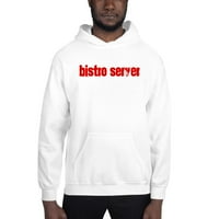 Суичър за пуловер на качулката на Bistro Server от неопределени подаръци