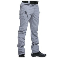 Tawop товарни панталони Мъжки панталони много джобни спортни панталони на открито панталони панталони панталони сиви 16
