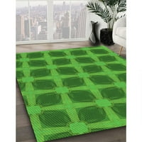 Ahgly Company вътрешен правоъгълник с шарени зелени килими, 8 '12'