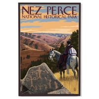 Национален исторически парк Nez Perce, знак за стена на Айдахо Бреза