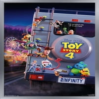 История на играчките на Disney Pixar - Final One Leter Sall Poster, 22.375 34