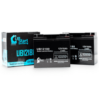 - Съвместима батерия APC SUA3000US - заместваща UB универсална запечатана оловна киселина батерия