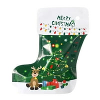 Тиквени топки Коледни чорапи за стендъп ботуши ботуши стендъп чанта бижута Ziplock чанта Коледна подаръчна чанта за опаковка и