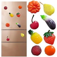 Хладилник зеленчуци Три плодови плодови хладилника 3D хладилник Домашно студио оборудване