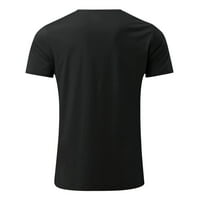 Paptzroi печат ден ежедневен къс блуза риза летни върхове кръг мъжки шия бащи риза ръкав t мъже тениски
