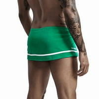 Cuoff панталони Мъжки домашни спортни къси панталони Панталони Модни домашни панталони Зелени XL