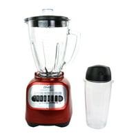 Oster Classic Series 2-In-Cup Red Blender със Smoothie Cup