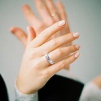 Бижута пръстен мед Раздяла Индратиран циркон пръстен Модна луксозна тенденция ПРОДАЖБА НА ПРОДАЖБА