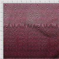oneoone viscose chiffon fabric waves панел печат за шиене тъкан bty wide