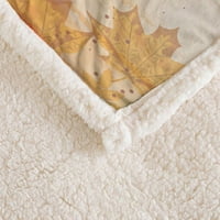 Агнешко одеяло на Hosima с различни красиви модели микрофибър меко, удобно и топло семейно одеяло ， DKC35-S
