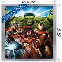 Marvel Comics - Spider Woman - Avengers Assemble Wall Poster, 14.725 22.375