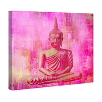 Будда Пинк Религия-Розово, оранжево