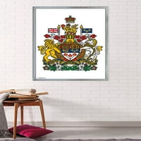 Канада - Плакат за стена на герба, 22.375 34