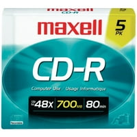 Максел® 700мб 80-минутни компактдискове