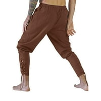 Caicj sweatpants за мъже Мъжки суичнери с джобове Отворете дънни панталони за джогинг, тренировка, фитнес, бягане, обучение на